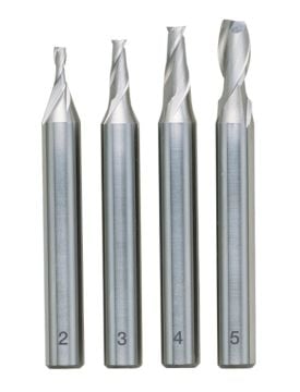 Proxxon Freze Uç Seti 2-5 mm (4 Parça) (24610)