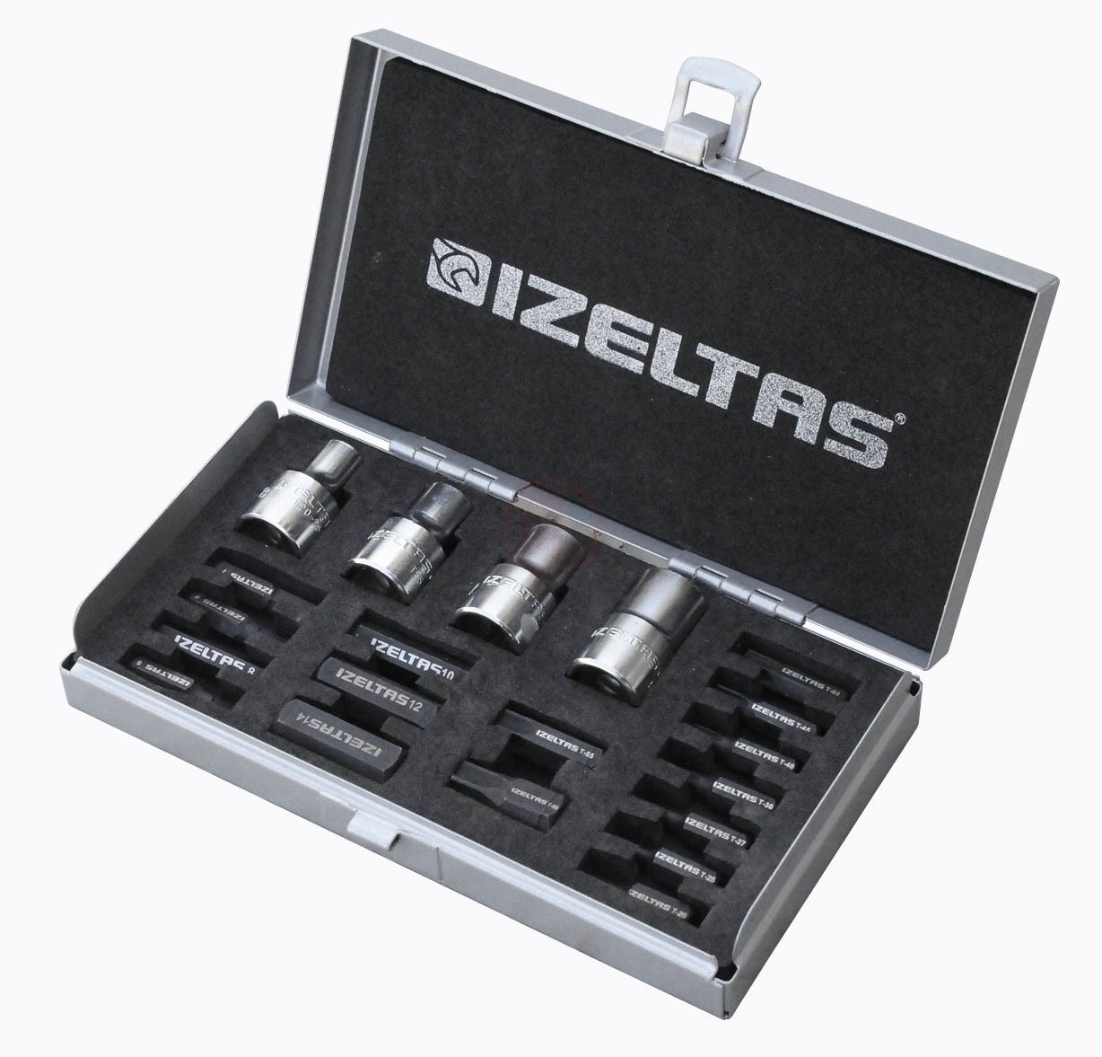 İzeltaş Manyetik Lokmalı Uç Takımı 1/2 İnç 20 Parça