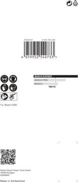 Bosch Ağ Zımpara Expert M480 80x133 mm 100 Kum (10 Adet) - 2608900735