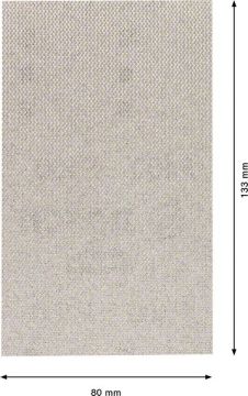 Bosch Ağ Zımpara Expert M480 80x133 mm 100 Kum (10 Adet) - 2608900735