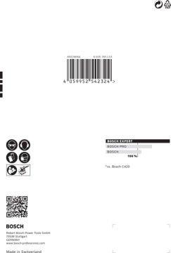 Bosch Expert Zımpara Kağıdı C470 115x107 180 Kum 6 Delikli 10 Lu Paket - 2608900894