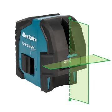 Max Extra Mxp8211G 1 Yatay 1 Dikey 2 Nokta Yeşil Kombi Lazer - MXP8211G