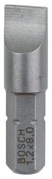 Bosch Vidalama Ucu Extra Hard S1,2x8,0x25 mm (3 Adet) - 2607001468