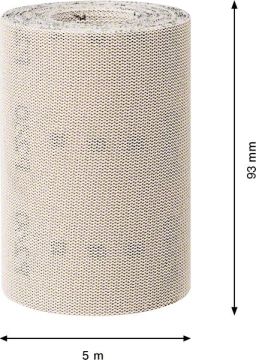 Bosch Ağ Zımpara Expert M480 93 mm x 5 Mt220 Kum (1 Adet) - 2608900781