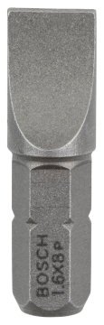 Bosch Vidalama Ucu Extra Hard S1,6x8,0x25 mm (3 Adet) - 2607001471