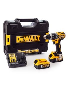Dewalt Darbeli Vidalama Matkabı Kömürsüz 18V 5,0 Ah (2xAkü) (DCD796P2)