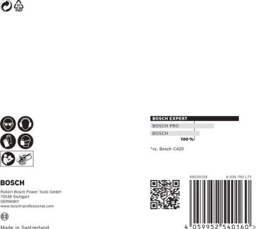 Bosch Ağ Zımpara Expert M480 Ø125 mm 320 Kum (5 Adet) - 2608900678