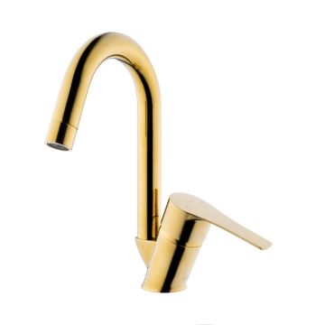 Kas Antoryum Kuğu Lavabo Armatürü Oro