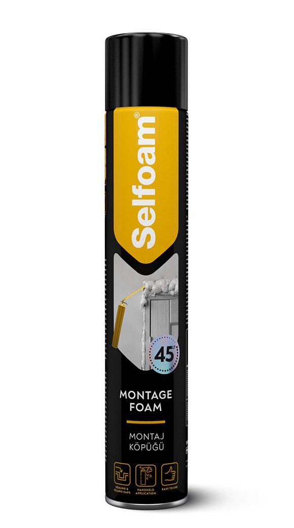 Selsil Köpük 750 ml Manuel (Sarı Dizayn)