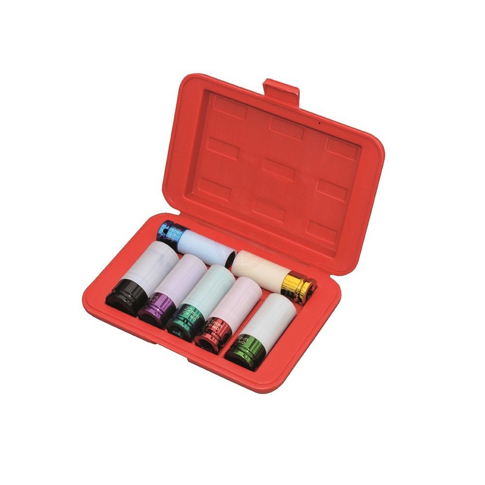 İzeltaş Alaşımlı Jant Lokma Takımı 1/2 İnç 7 Parça