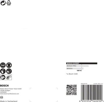 Bosch Ağ Zımpara Expert M480 Ø150 mm 120 Kum (5 Adet) - 2608900691