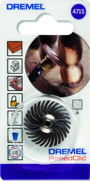 Dremel EZ SpeedClic Detay Aşındırıcı Fırça 36 Kum (471S) - 2615S471JA