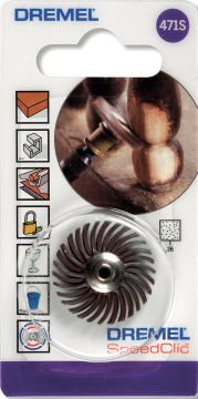 Dremel EZ SpeedClic Detay Aşındırıcı Fırça 36 Kum (471S) - 2615S471JA