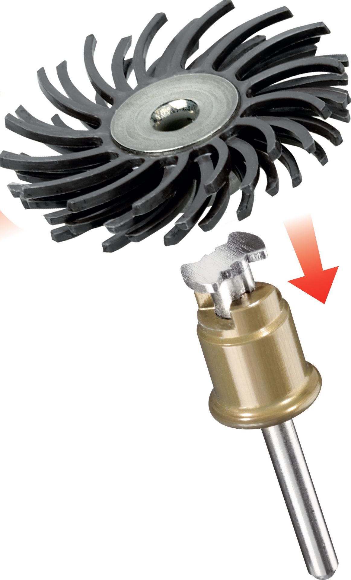 Dremel EZ SpeedClic Detay Aşındırıcı Fırça 36 Kum (471S) - 2615S471JA