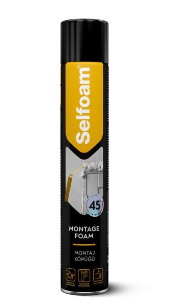 Selsil Köpük 750 ml Tabancalı (Sarı Dizayn)