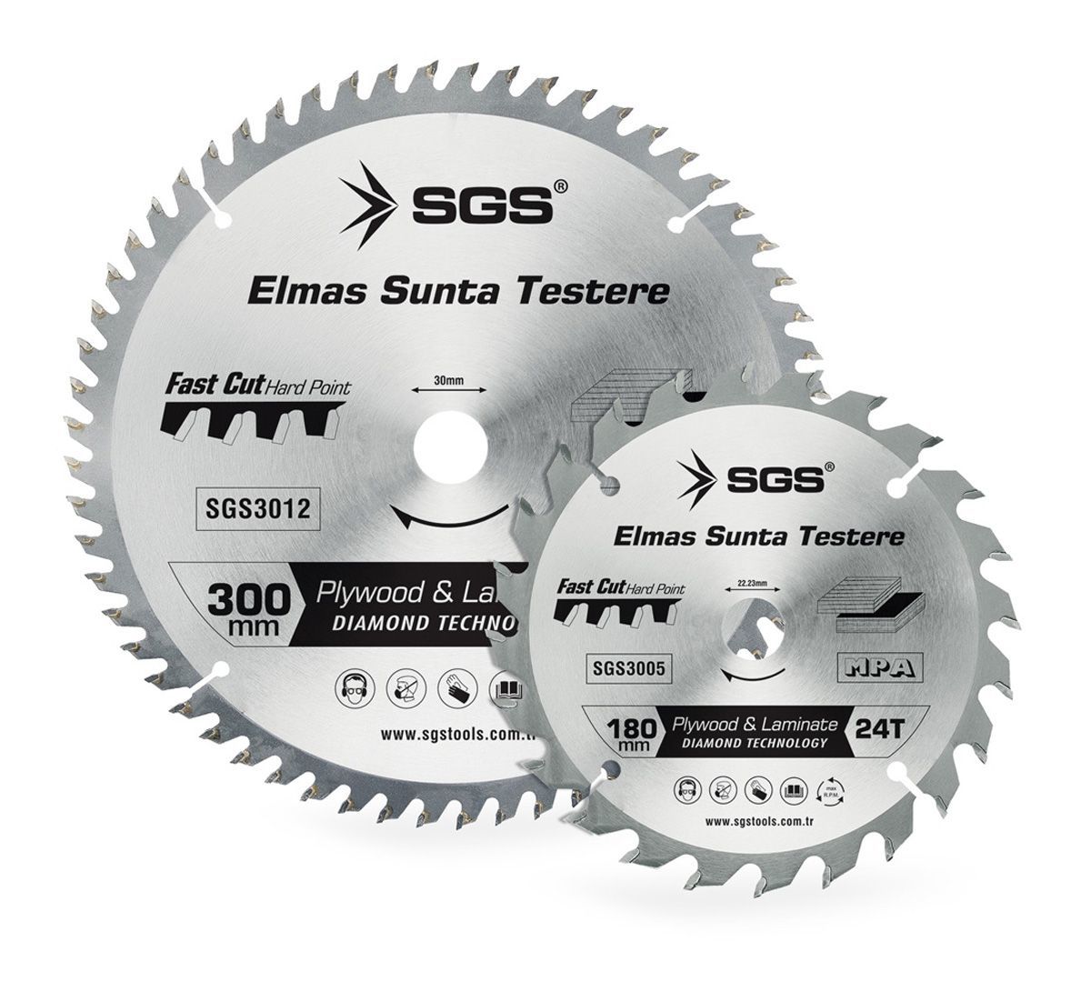 SGS 3000 Elmas Sunta Testere 115X24Tx22