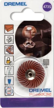 Dremel EZ SpeedClic Detay Aşındırıcı Fırça 220 Kum (473S) - 2615S473JA