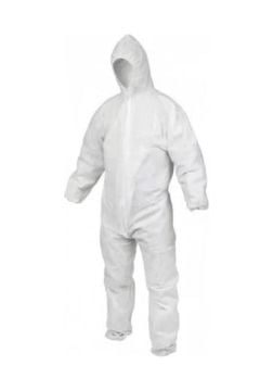 Maxsafety Tek Kullanımlık Koruyucu Tulum Macrofıt Beyaz Xxl Beden