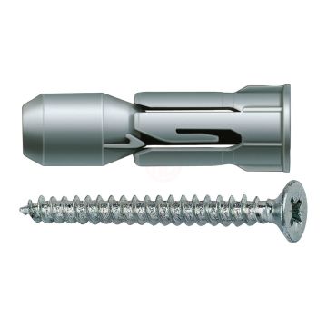 Fischer Panel Dübel PD12S Alçıpan Dübeli Vidalı