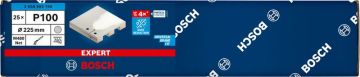 Bosch Ağ Zımpara Expert M480 Ø225 mm 180 Kum (25 Adet) Alçıpan - 2608900708