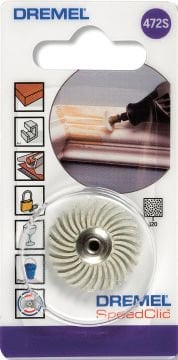 Dremel EZ SpeedClic Detay Aşındırıcı Fırça 120 Kum (472S) - 2615S472JA