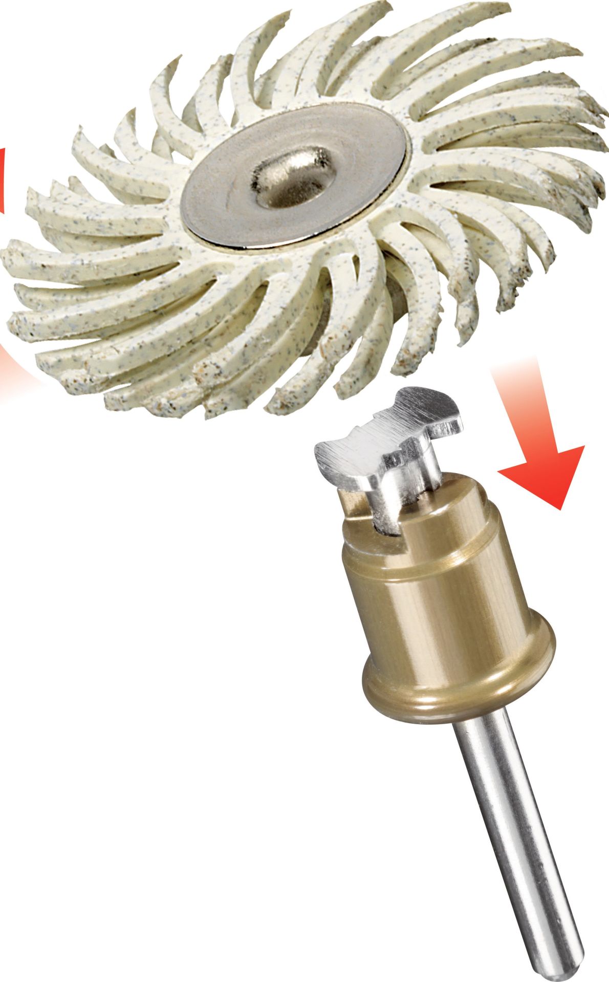 Dremel EZ SpeedClic Detay Aşındırıcı Fırça 120 Kum (472S) - 2615S472JA