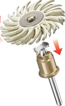 Dremel EZ SpeedClic Detay Aşındırıcı Fırça 120 Kum (472S) - 2615S472JA