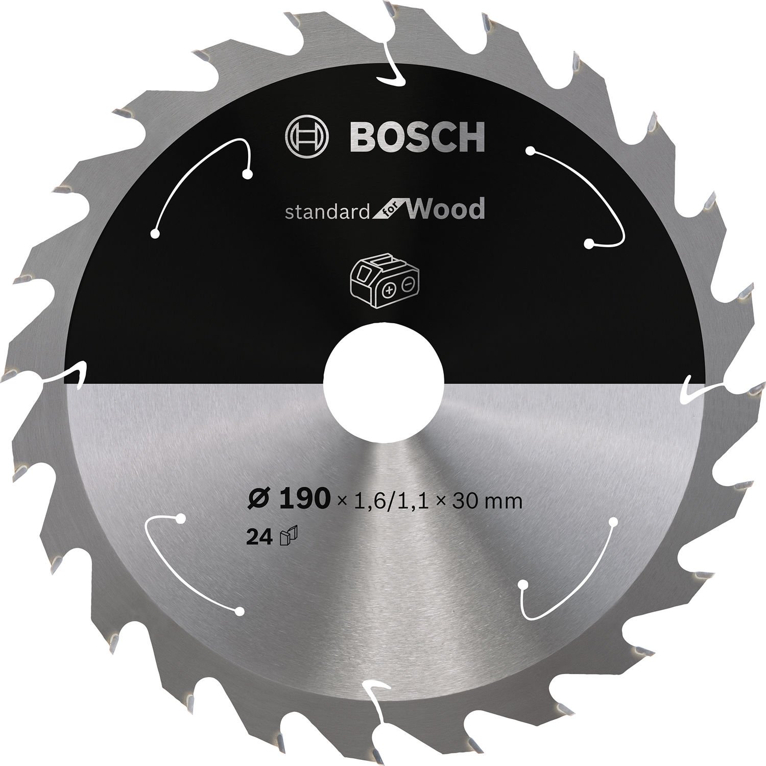 Bosch Daire Testere Bıçağı Standard For Wood 190x30 mm 24 Diş - 2608837708