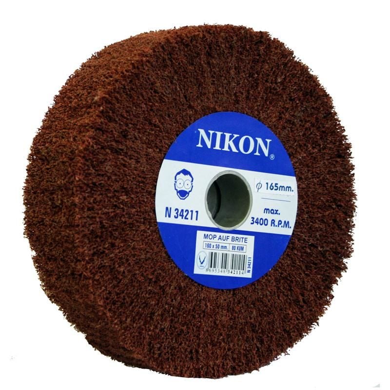 Nikon Mop Auf Brıte Non Woven Zımpara 80 Kum - NIK34211