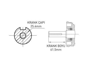 Kama By Reis Dizel Motor 15 Hp - KBRKDK1100FE