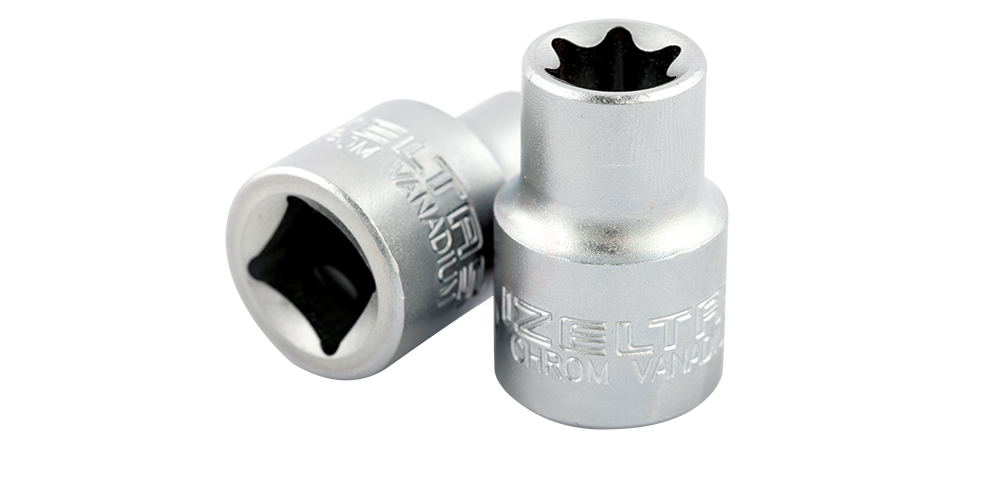 İzeltaş Star Torx Lokma Anahtar 1/2 İnç E16