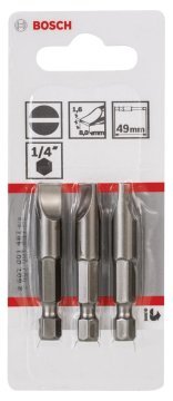 Bosch Vidalama Ucu Extra Hard S1,6x8,0x49 mm (3 Adet) - 2607001487
