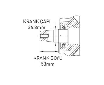 Kama By Reis Dizel Motor 20 Hp - KBRKDK2V80GE