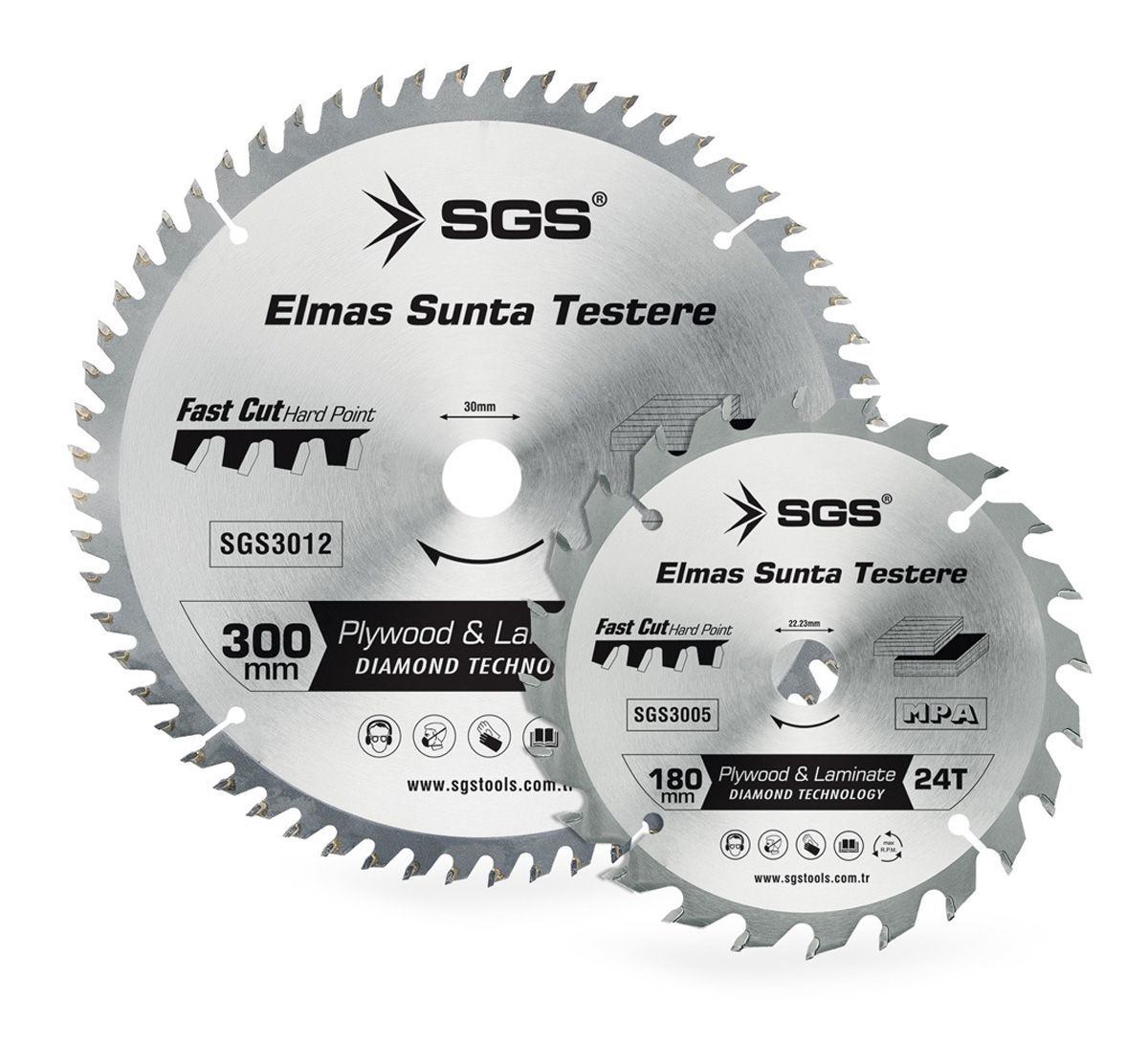 SGS 3014 Elmas Sunta Testere 180X40Tx30
