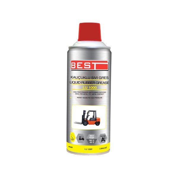Best Kauçuklu Sıvı Gres LU 1000 Sprey (313-16) 500 ml