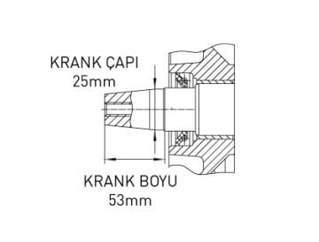Kama By Reis Dizel Motor 13 Hp - KBRKDK195FYE