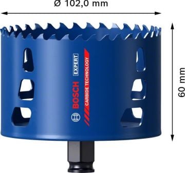 Bosch Delik Açma Testeresi Expert PC-Plus eHD 102 mm - 2608900439