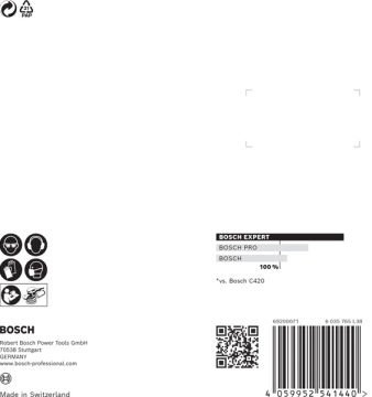Bosch Expert Zımpara Kağıdı C470 125M 100 Kum 8 Delikli 5 Li Paket - 2608900806