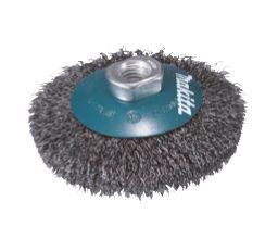 Makita Çanak Dalgalı Telli Geniş Fırça 115xM14x2 mm (D-39849)