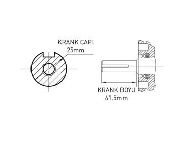 Kama By Reis Dizel Motor 11 Hp - KBRKDK188FE