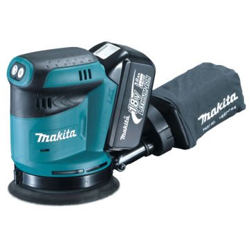 Makita Akülü Zımpara Makinesi DBO180RFJ (2 x 3,0 Ah Akü)