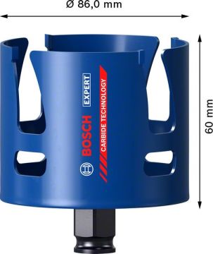 Bosch Delik Açma Testeresi Expert PC-Plus sMC 86 mm - 2608900477