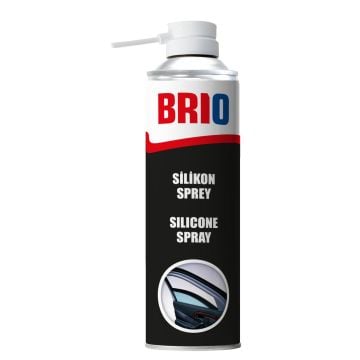 Brio Silikon Sprey Silikon Yağlayıcı, Ses Giderici 500 Ml
