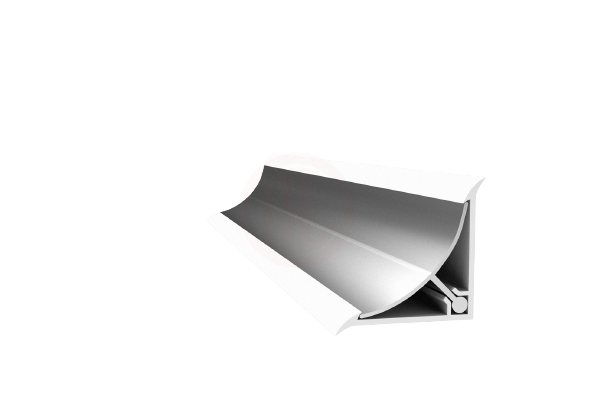 Say Mutfak Tezgah Profili Alüminyum Küvet Kenar Pvc 33 mm Parlak