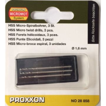 Proxxon HSS Matkap Ucu 1,6 mm (3 Adet) (28858)