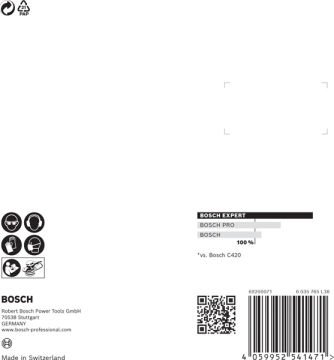 Bosch Expert Zımpara Kağıdı C470 125M 240 Kum 8 Delikli 5 Li Paket - 2608900809