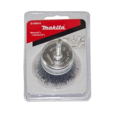 Makita Tel Dalgalı Çanak Fırça 50x6 mm (D-39914)