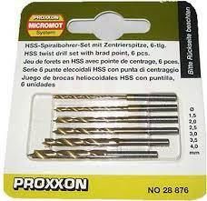 Proxxon HSS Matkap Ucu Set (6 Parça) (28876)