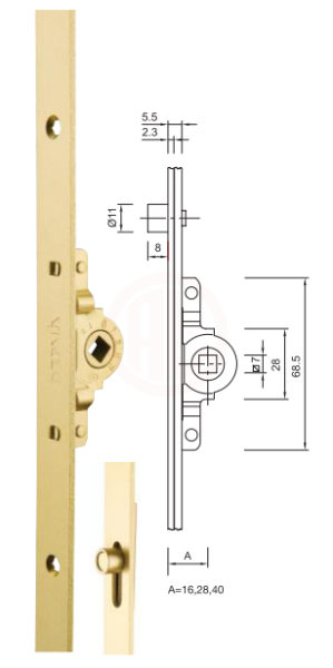 Özruh İspanyolet 120 Cm (2216-120-K02) - ÖZRUH-45