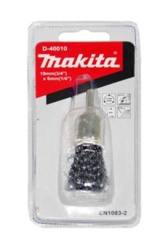 Makita Tel Dalgalı Dar Fırça 19x6 mm (D-40010)